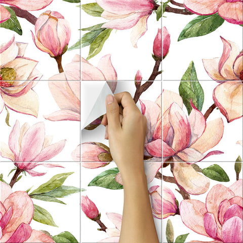 Fiori di primavera | Adesivi per piastrelle