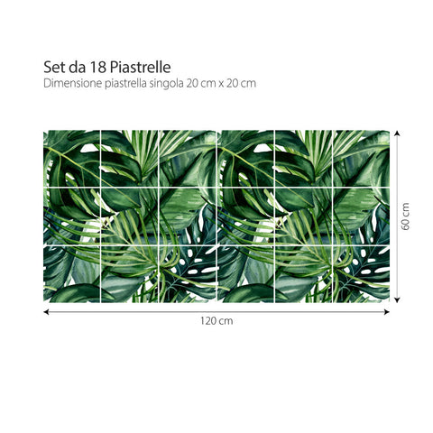 Tropicale | Adesivi per piastrelle