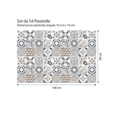 Adesivi per piastrelle Modica 10cm