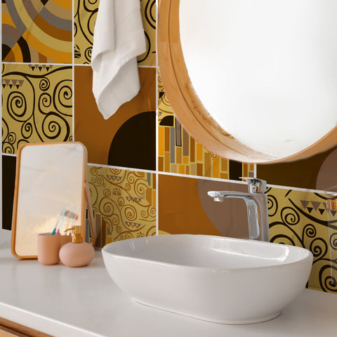 Adesivi per piastrelle Elche bagno 2