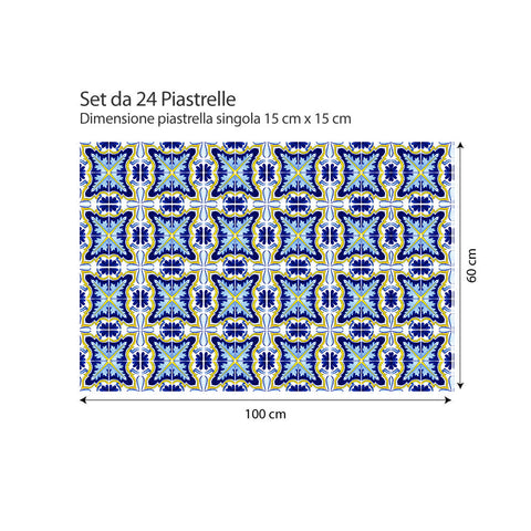 Adesivi per piastrelle Badalona 15cm formato 100x60