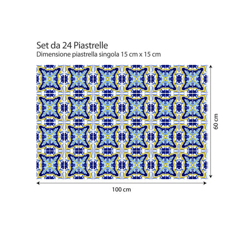 Adesivi per piastrelle Badalona 15cm formato 100x60