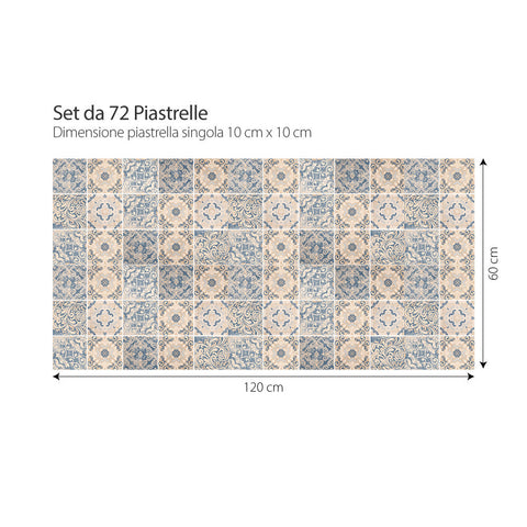Adesivi per piastrelle Salamanca 10cm 120x60
