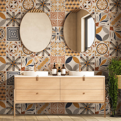 Adesivi per piastrelle Mataró bagno 2