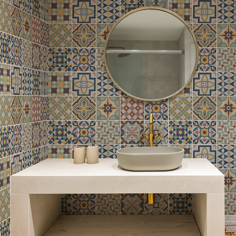Adesivi per piastrelle Santa Coloma bagno 3