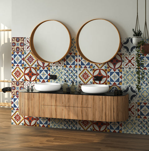 Adesivi per piastrelle telde bagno 3