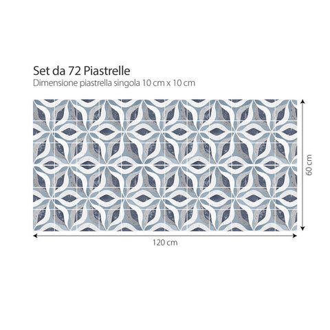 Adesivi per piastrelle Sagunto 10cm set