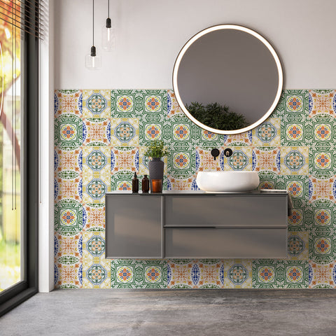 Adesivi per piastrelle Galdana bagno 2