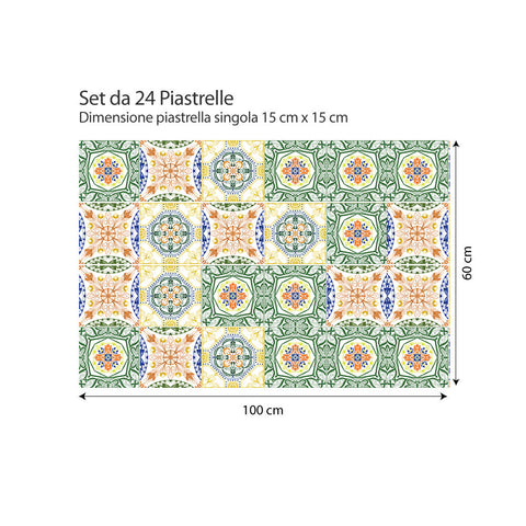 Adesivi per piastrelle Galdana  15cm 100c60