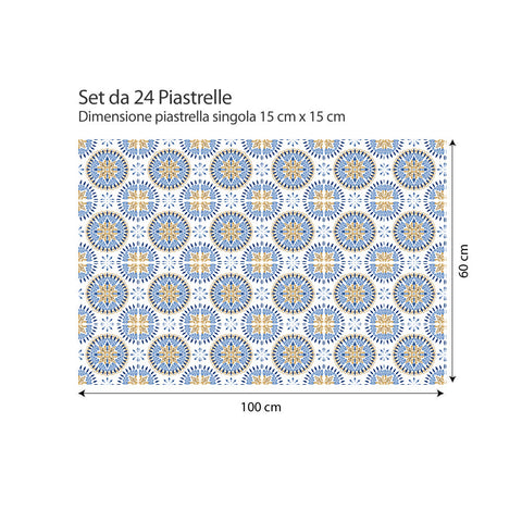 Adesivi per piastrelle Rodas 15cm 100x60