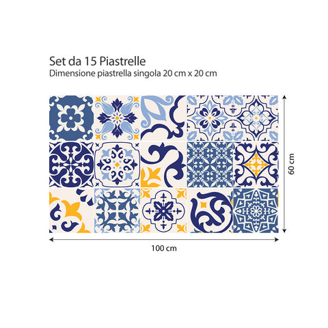 Adesivi per piastrelle Estrella 20cm 100x60