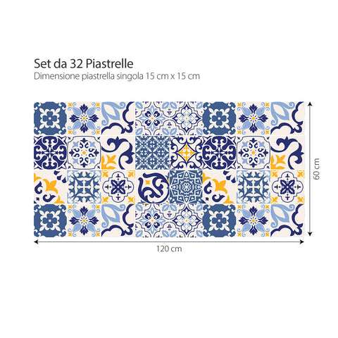 Adesivi per piastrelle Estrella  15cm 120x60