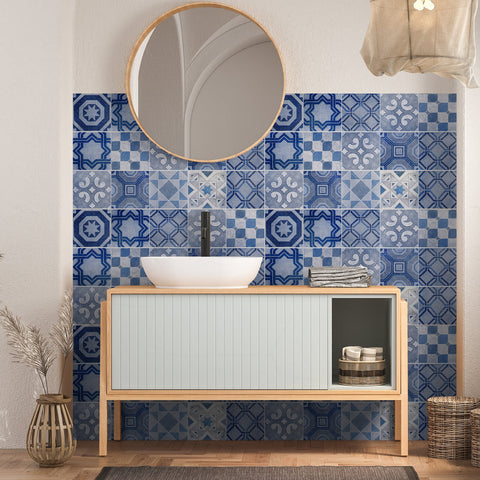 Adesivi per piastrelle Zuriñe bagno 2