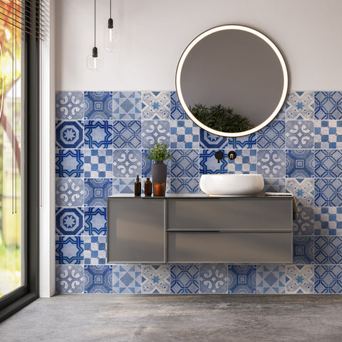 Adesivi per piastrelle Zuriñe bagno 3