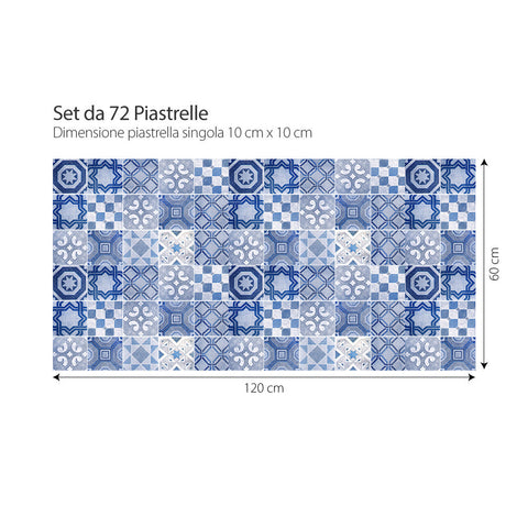 Adesivi per piastrelle Zuriñe 10cm 120x60