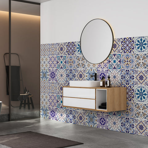 Adesivi per piastrelle Ines bagno 2