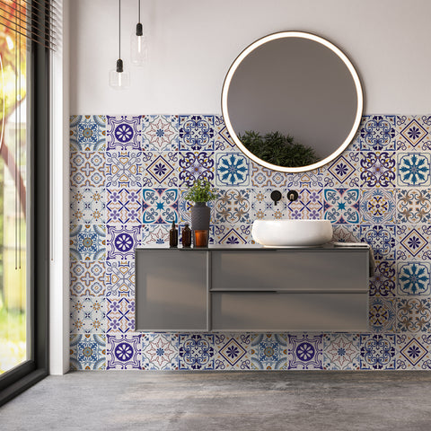 Adesivi per piastrelle Ines bagno
