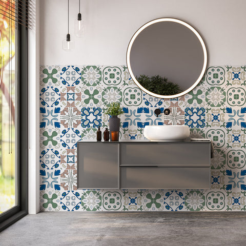 Adesivi per piastrelle Cíntia bagno 4