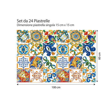 Sicily | Adesivi per piastrelle