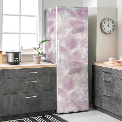 Adesivo per Frigo Petali Rosa cucina