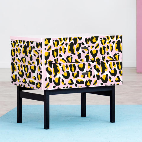 Pellicola adesiva Pink Leopard mobile
