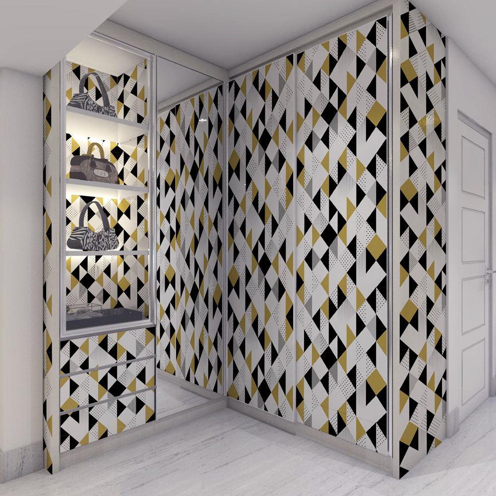 Carta Adesiva Per Mobili Effetto Legno - Noce Scuro 60cm X 5m, Pellicola Autoadesiva - Foto 7