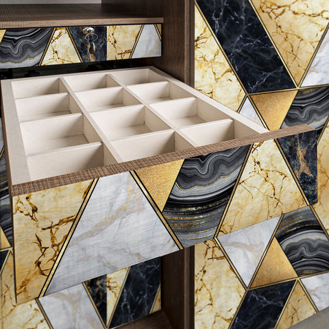 Pellicola adesiva geometric art deco
