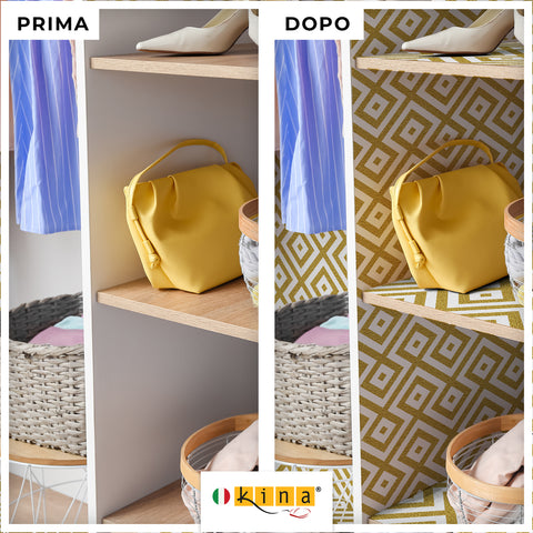 Pellicola adesiva Rombi intrecciati