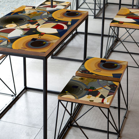 Pellicola Adesiva per mobili Kandinsky Tavolino