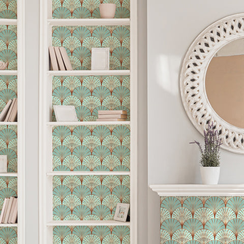Pellicola adesiva per mobili Decori Decò libreria