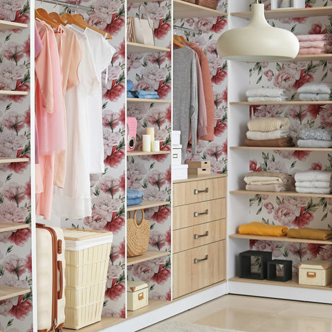 Pellicola adesiva Soft Peonies
