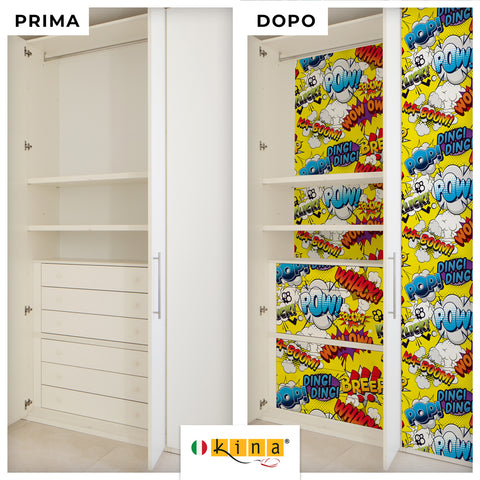Pellicola adesiva Comics