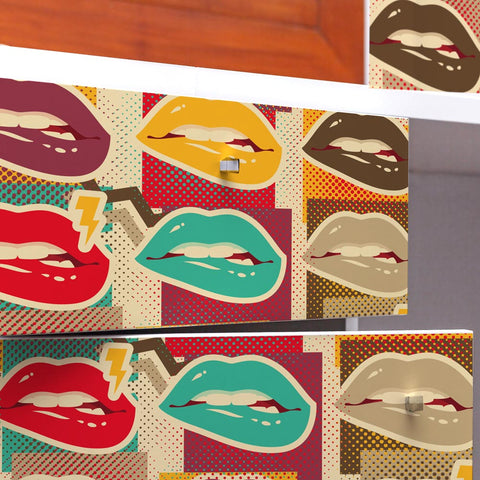Pellicola adesiva Pop Lips