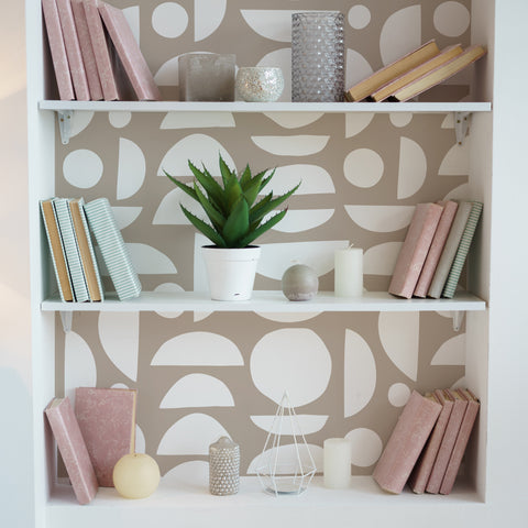 Pellicola adesiva Aesthetic Pattern 3 libreria