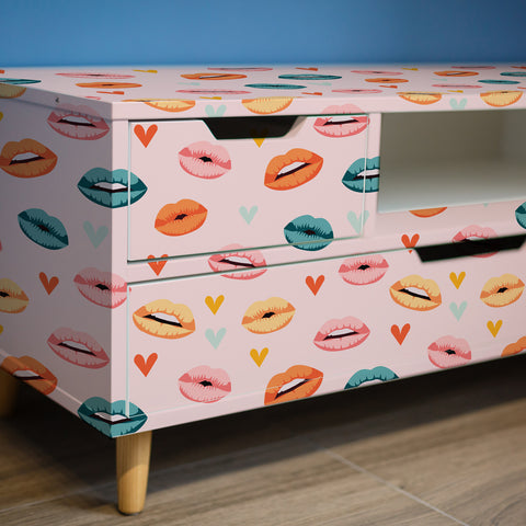 Pellicola adesiva Lips Kisses mobile