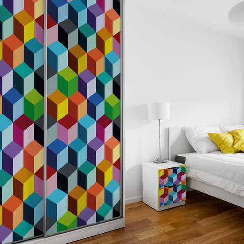 Pellicola adesiva Cubic