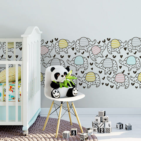 Fascia adesiva Elefanti