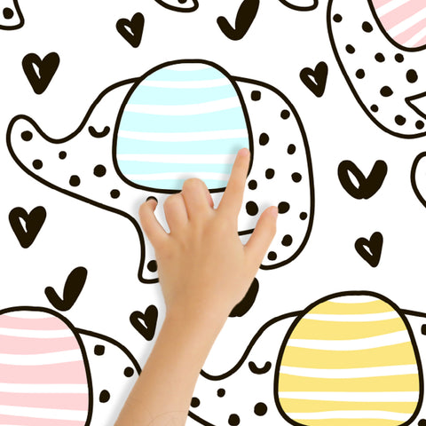 Fascia adesiva Elefanti ingrandimento