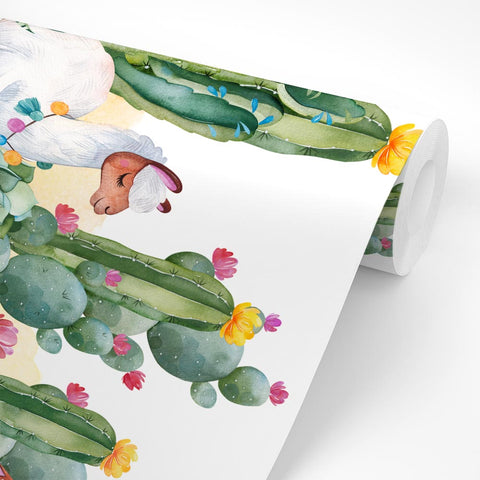 Fascia adesiva Lama tra i cactus particolare