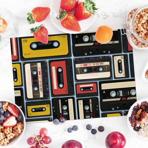 Tovaglietta Americana Musicassette tavola