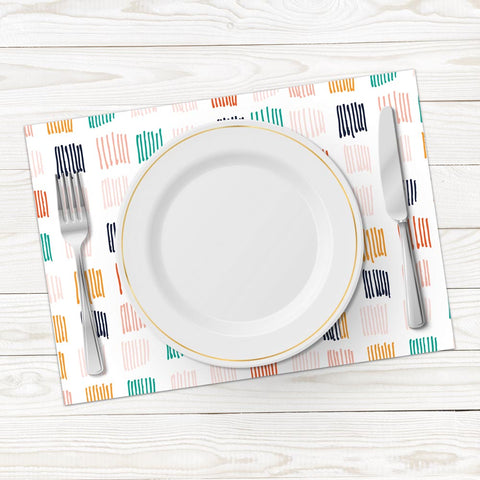 Tovaglietta Americana Graphics Pattern
