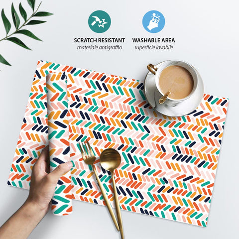 Tovaglietta Americana Graphics Pattern