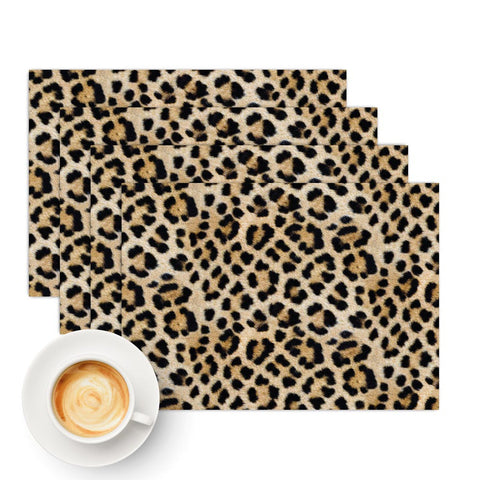 Tovaglietta Americana Leopard Skin colazione