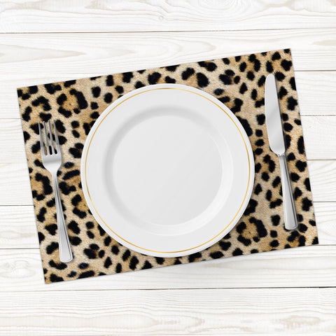 Tovaglietta Americana Leopard Skin tavola 2