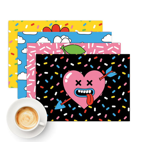 Tovaglietta Americana Funny Cartoon colazione