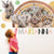 Adesivi murali per bambini Savana arcobaleno Dettaglio