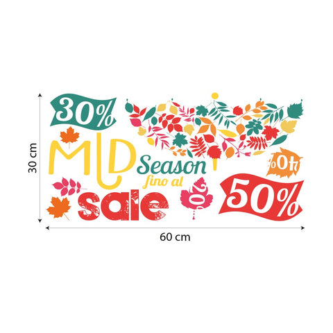 Ombrello Mid Season Sale | Vetrofania