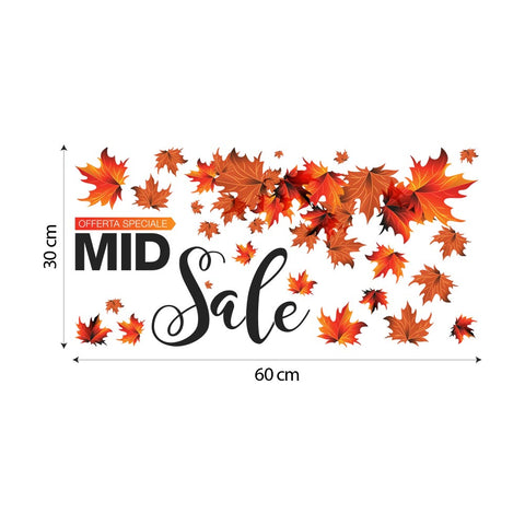 Fall in sale | Vetrofania