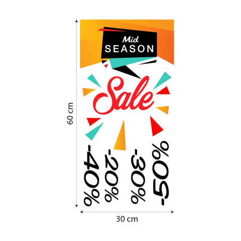 Mid Season Sale Explosion | Vetrofania