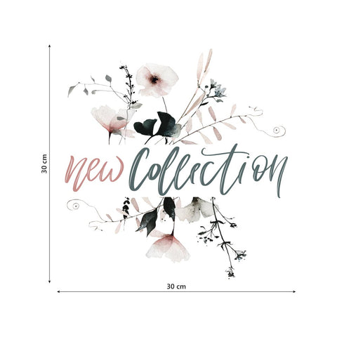 Nuova Collezione papavero rosa | Vetrofania